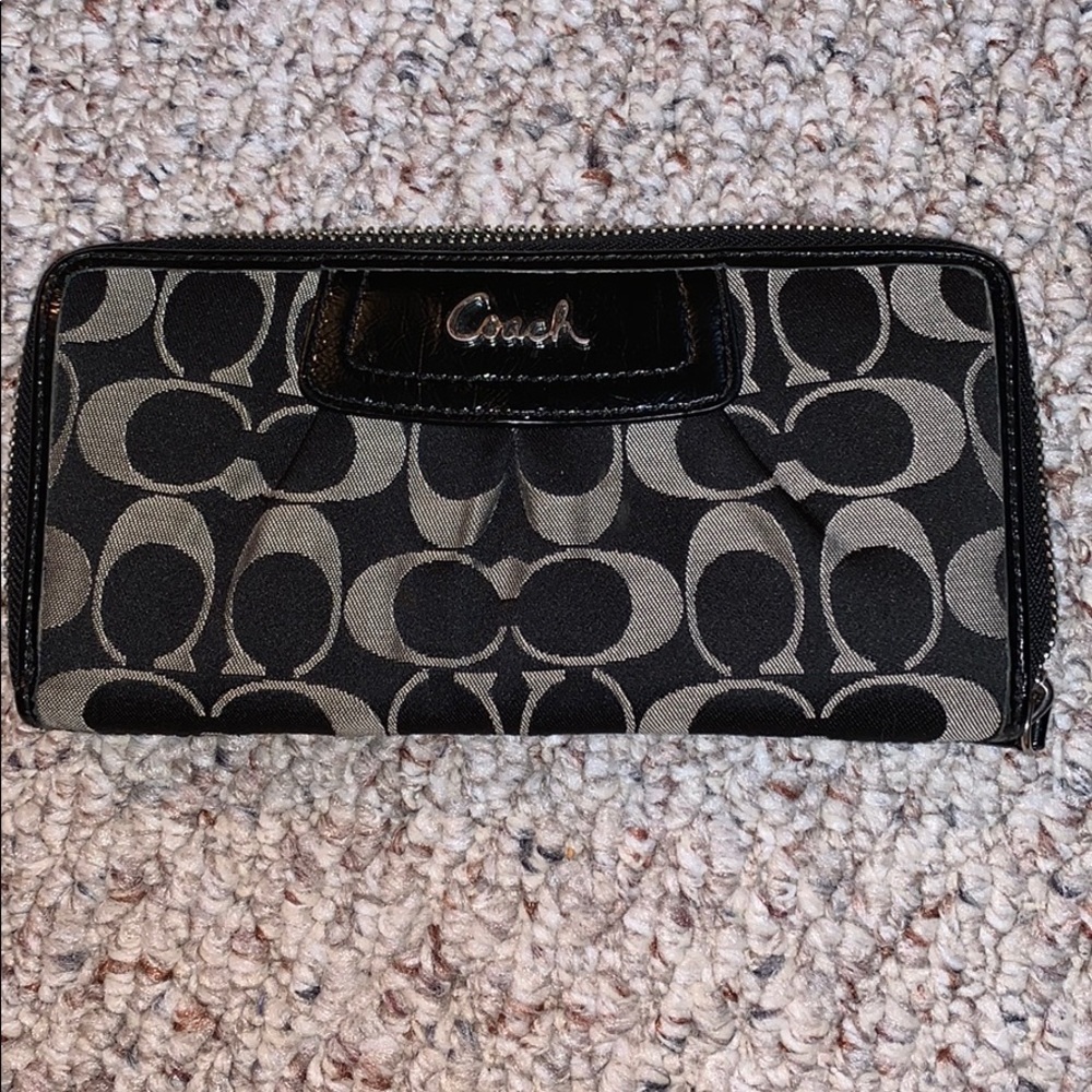 Authentic coach wallet